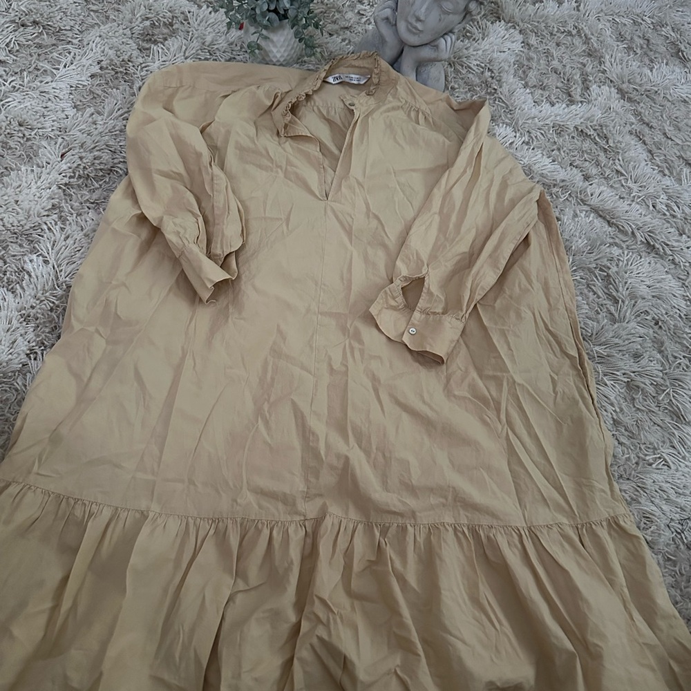 Elegant Tan Dress